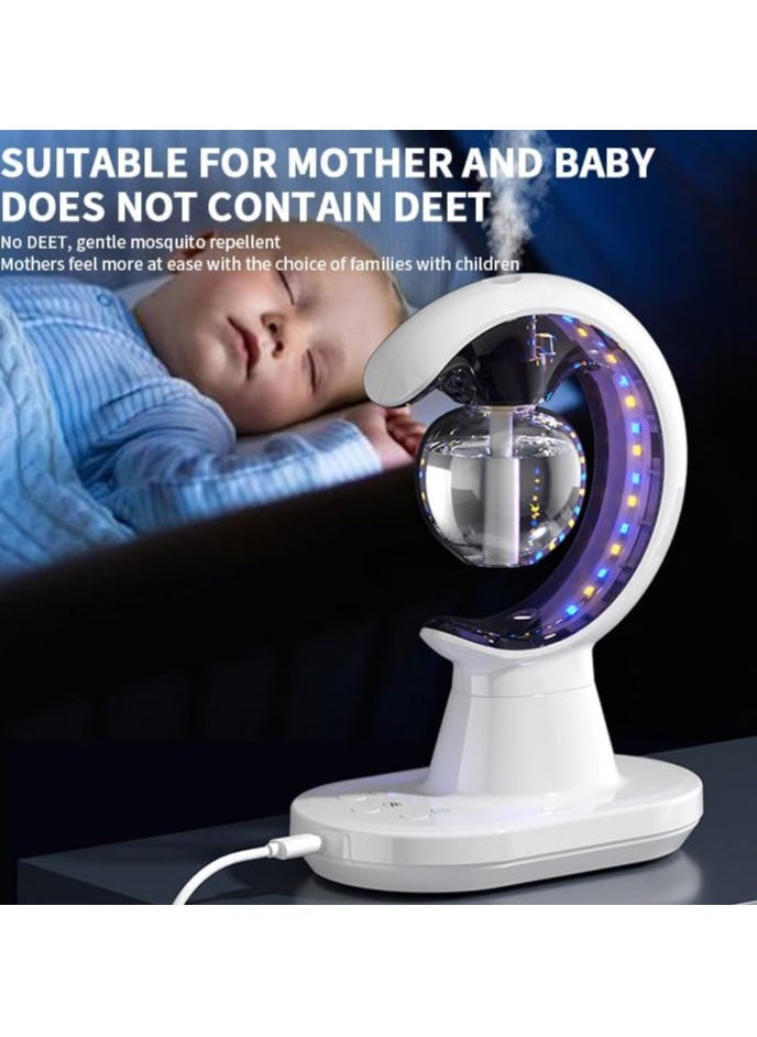 Multifunctional humidified mosquito repellent lamp