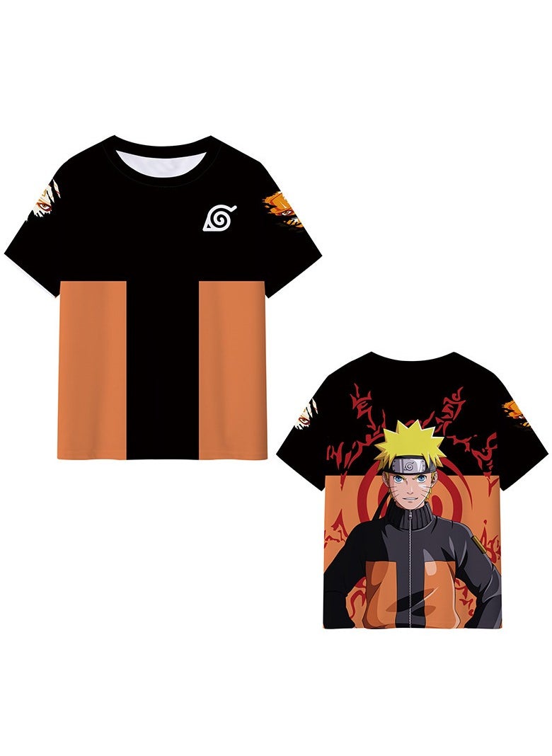 Naruto Kakashi Sasuke Short Sleeve