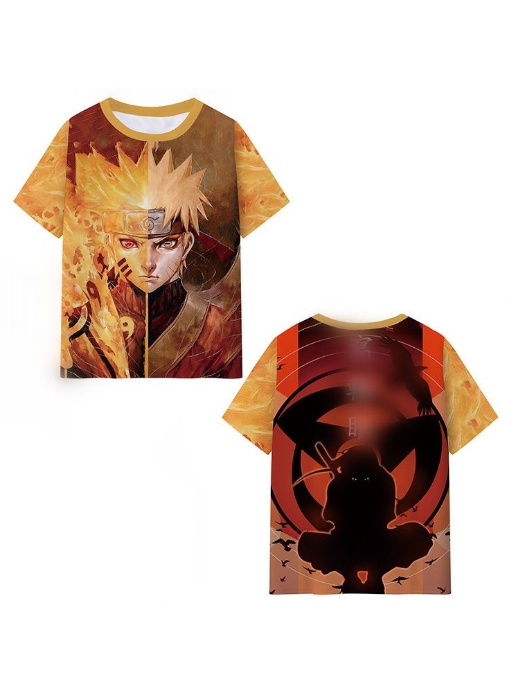 Naruto Kakashi Sasuke Short Sleeve