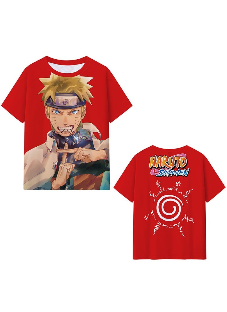 Naruto Kakashi Sasuke Short Sleeve