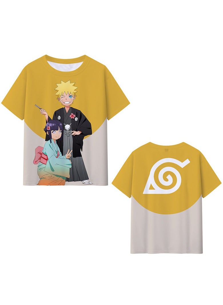 Naruto Kakashi Sasuke Short Sleeve