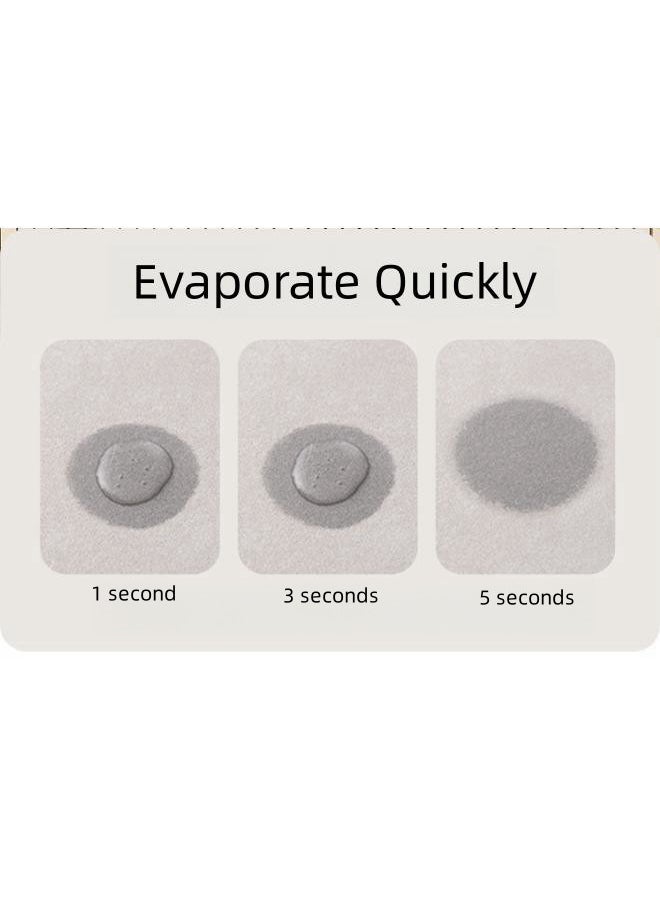 Cute Panda Diatom Mud Bathroom Mat, Quick-drying Non-slip Bathroom Carpet, Water-absorbing Black Technology for Instant Drying, Interesting Bathroom Decoration (45*70cm)