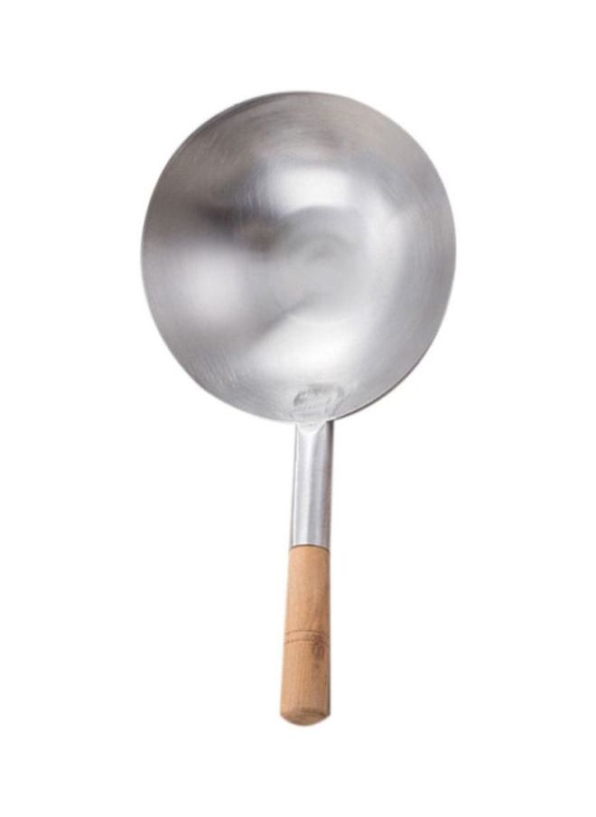 Stainless Steel Large Water Spoon Silver/Beige 52.8x30.5cm