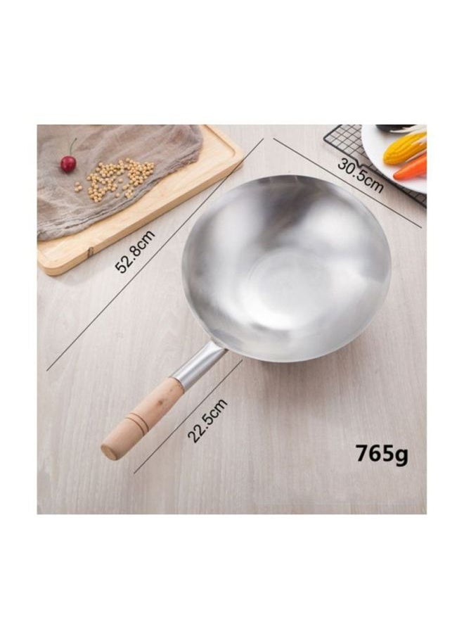 Stainless Steel Large Water Spoon Silver/Beige 52.8x30.5cm