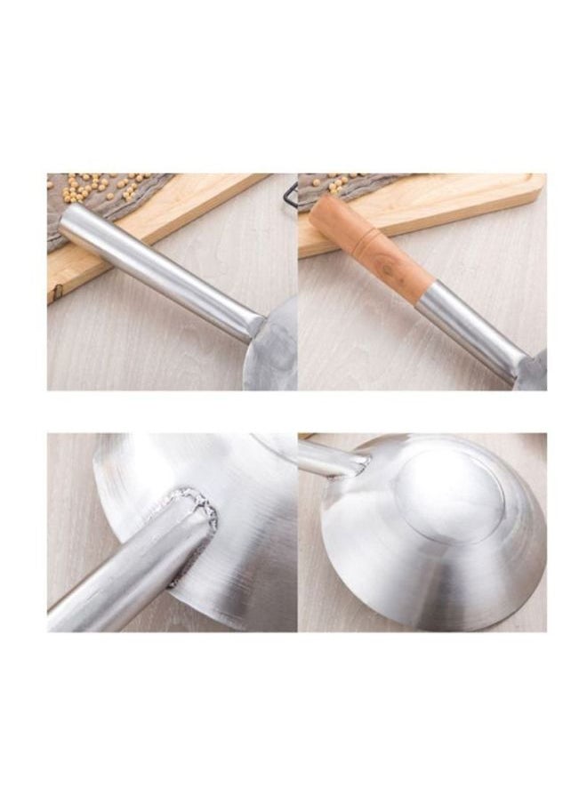 Stainless Steel Large Water Spoon Silver/Beige 52.8x30.5cm