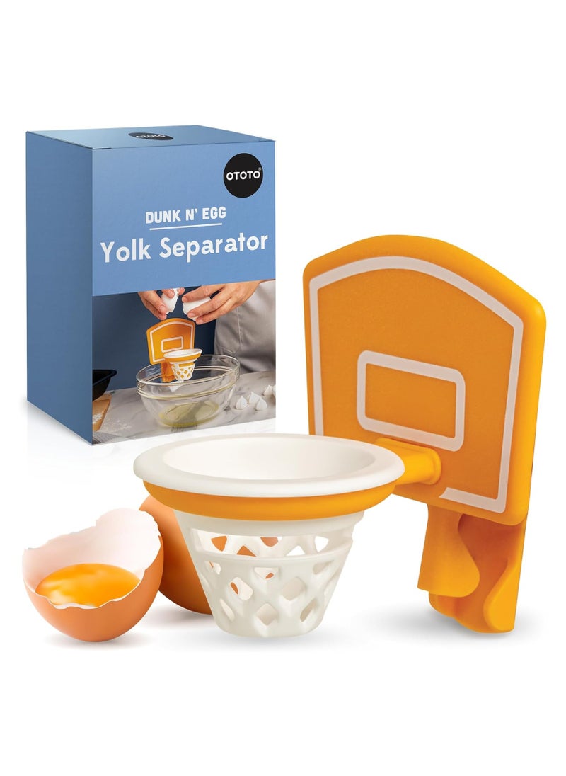 OTOTO NEW!! Dunk N' Egg Yolk Separator , Egg Separator Funny, Unique Kitchen Gadgets, Cool Kitchen Gadgets, Basketball Gifts, Funny Gifts, Kitchen Accessories, Unique Cooking Gifts, Basketball Stuff