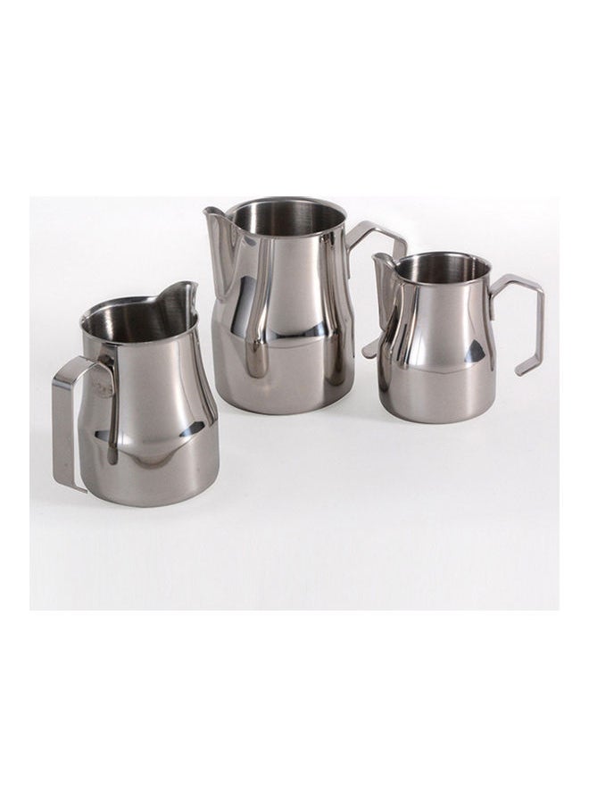 304 Stainless Steel Milk Frothing Pitcher Silver