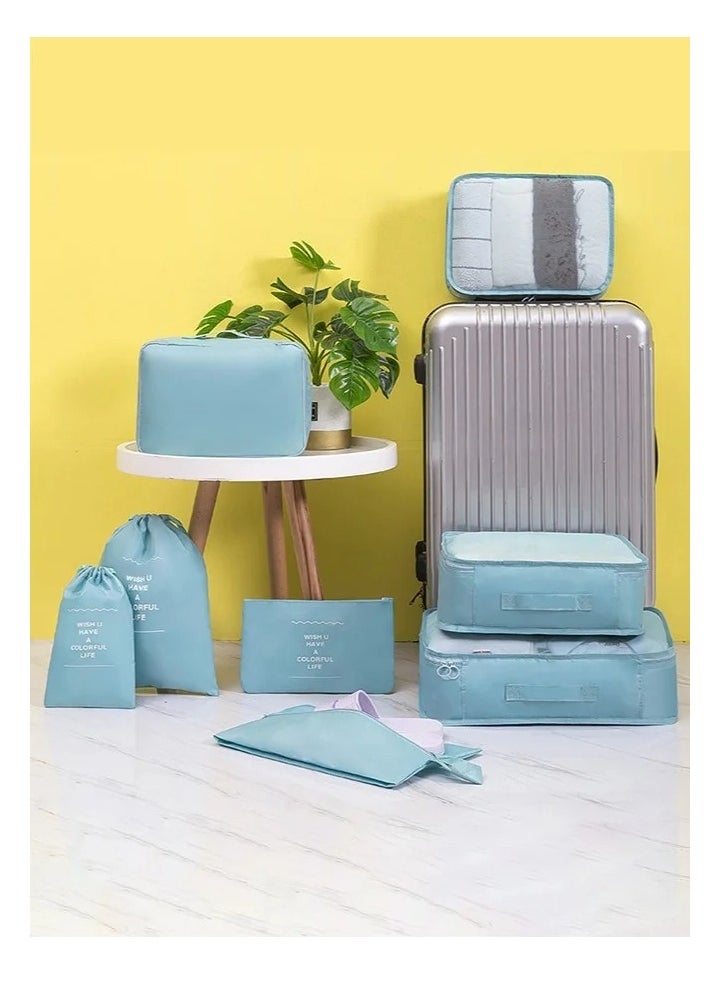 11 Set Packing Cubes for Suitcases, Travel Essentials for Carry on, Luggage Organizer Bags Set for Travel Accessories , Beige