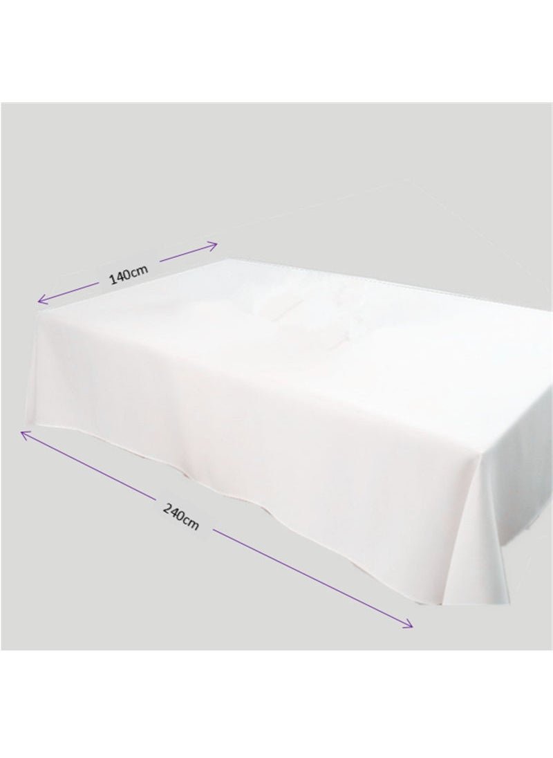 Simple Style Print Anti-Fouling Table Cloth Multicolour 140x240cm