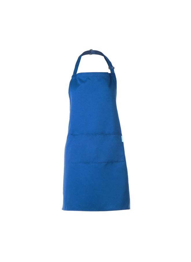 Cooking Apron With Adjustable Neck Belt Lake blue 66x66x75cm