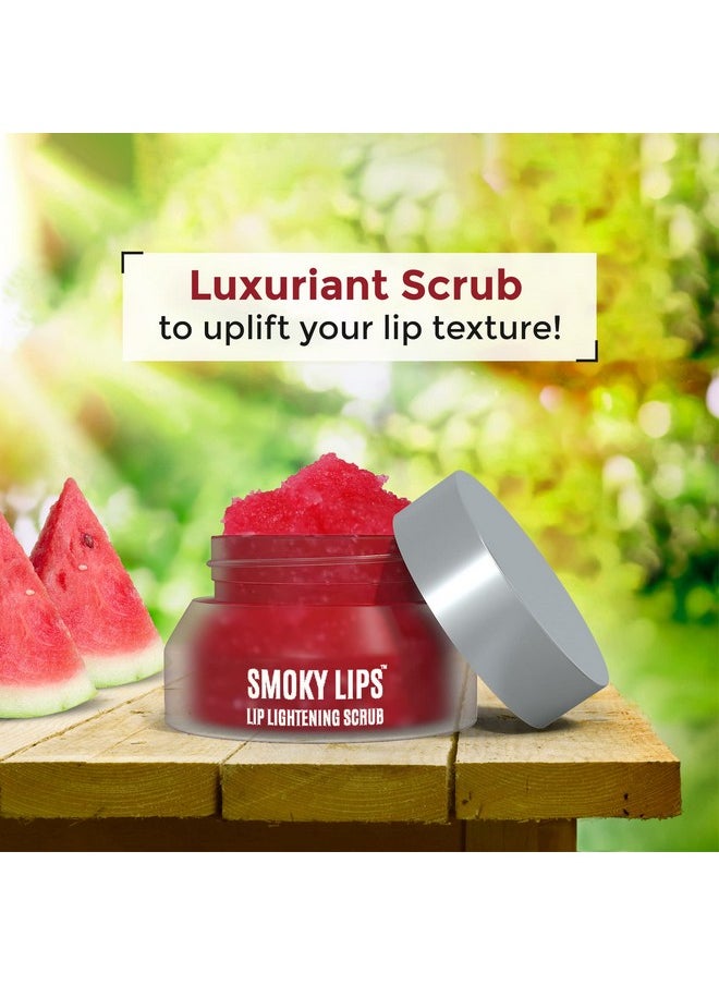 Bioglam Smoky Lips Watermelon Range With Lip Scrub | Lip Roll-On | Lip Mask For Perfect Lip Colour & Nourishment, 40G