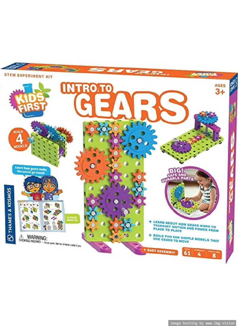 Thames & Kosmos Intro to Gears STEM Experiment Kit