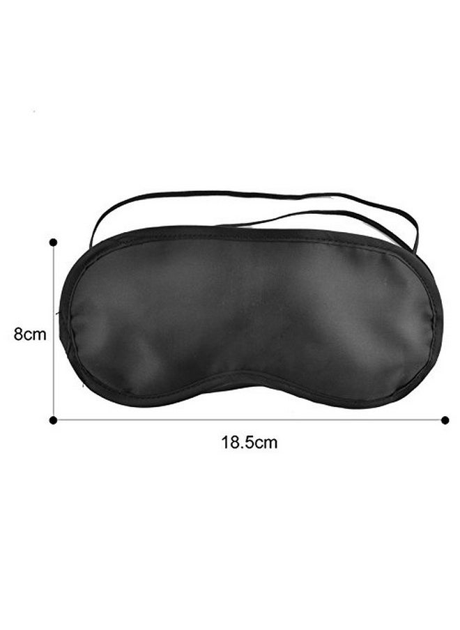 10Pcs Travel Rest Eye Sleeping Mask Satin Blindfold Soft Eye Shade Nap Cover Soft Eye Mask Shade Cover (Purple)