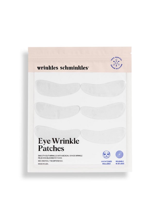 Under Eye Patches - Rejuvenate Wrinkles With Medical Grade Silicone Reusable Anti-Wrinkle Patches For Under Eye Treatment, Banish Dark Circles (3 Pairs)