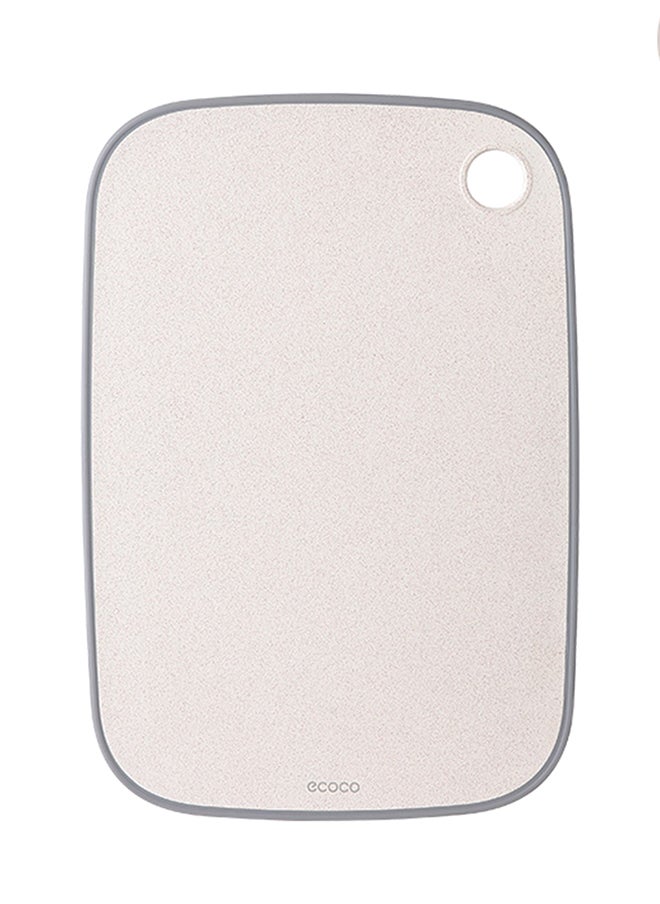 Anti Slip Cutting Board With Hanging Hole Grey/Light Beige 33cm