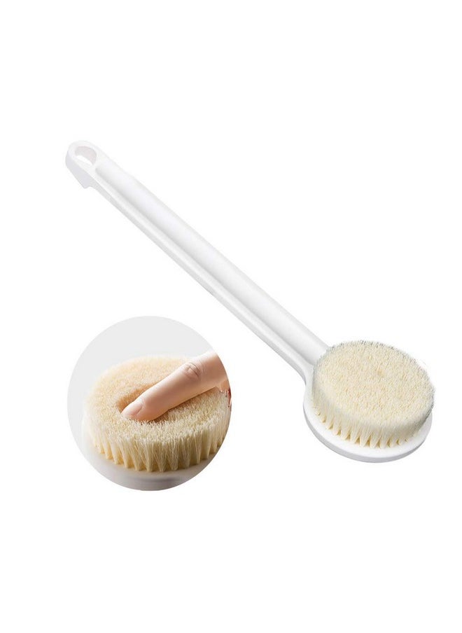 ® Bath Brush Back Scrubber For Bathing Loofah Body Brush For Bathing With Soft Comfortable Bristles Long Handle Back Brush For Bathing Bath Brush For Women Body Scrubber For Bathing Men.