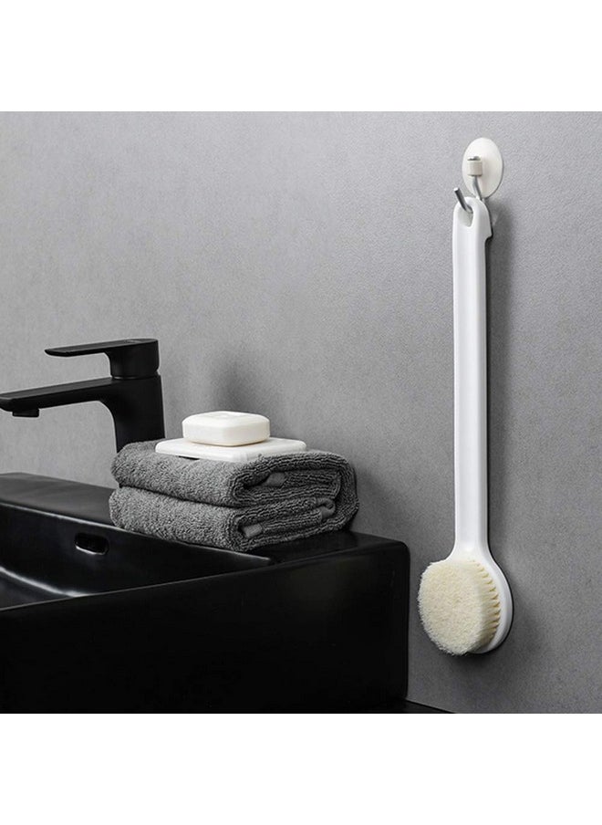 ® Bath Brush Back Scrubber For Bathing Loofah Body Brush For Bathing With Soft Comfortable Bristles Long Handle Back Brush For Bathing Bath Brush For Women Body Scrubber For Bathing Men.