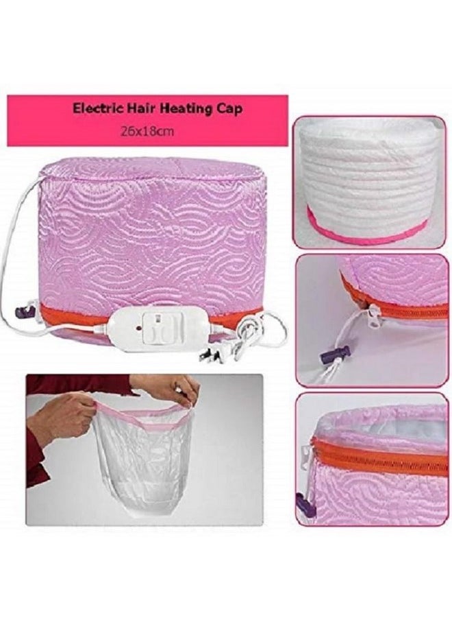 | Hair Spa Cap Steamer For Home | Heat Cap For Hair | Hair Spa Kit For Women | Hair Oil Heater | Hair For Women | Spa Cap | Hair Cap For Hair Mask |Steamer For Hair Spa |Hair Heating Cap-T43