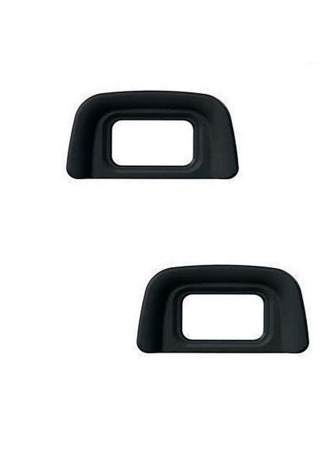 (2Pcs) Viewfinder Eyecup Eyepiece Dk-20 For Nikon D50 D60 D70 D3100 D3200 D5100 D5200 Camera