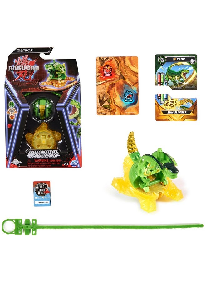 , Special Attack Trox, Spinning Collectible, Customizable Action Figure And Trading Cards, Kids Toys For Boys And Girls 6 And Up