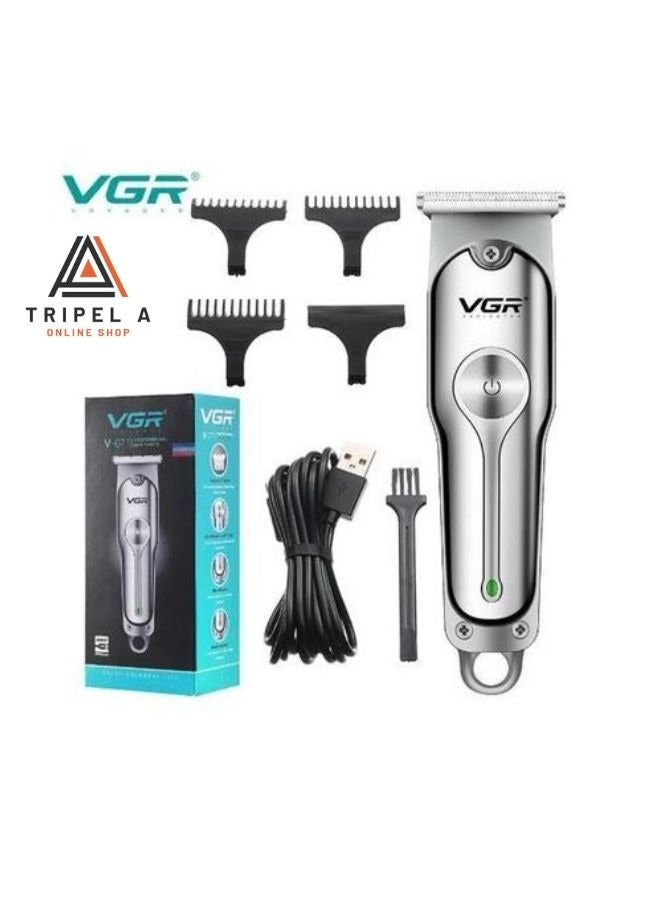 V-071-Rechargeable  Hair Trimmer Silver