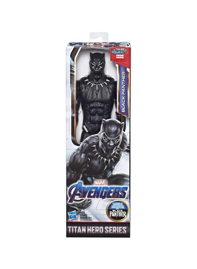 Marvel Avengers: Endgame Titan Hero Series Black Panther Action Figure 12inch