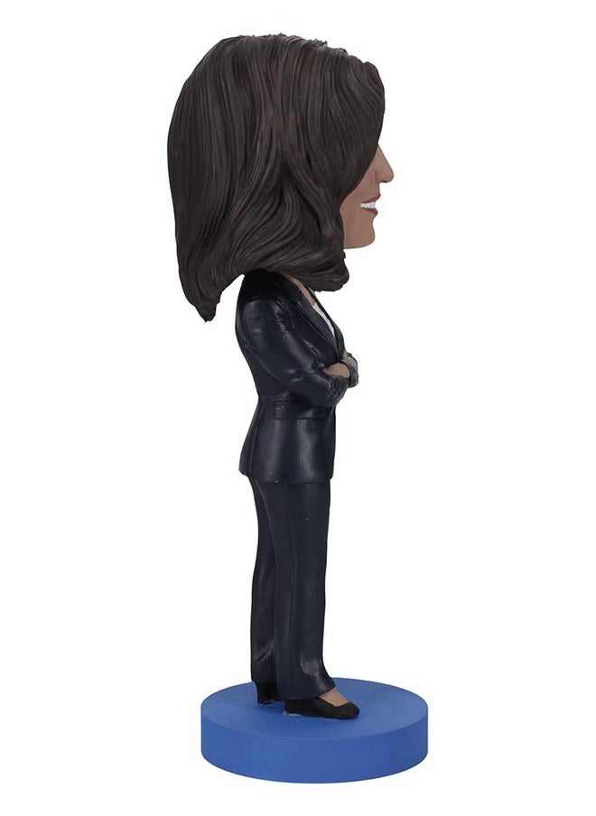 Kamala Harris Bobblehead, Premium Polyresin Lifelike Figure, Unique Serial Number, Exquisite Detail