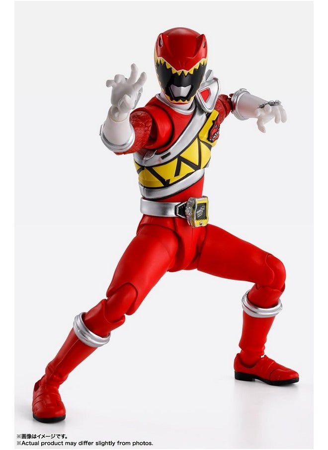 (バンダイ スピリッツ) S.H. Figuarts (True Bone Carving Process) Juden Sentai Kyoryuger Kyoryu Red, Approx. 5.7 Inches (145 Mm), Abs & Pvc Pre-Painted Action Figure