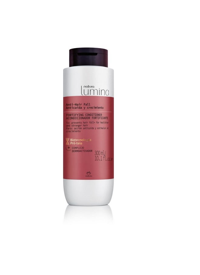 - Lumina Anti-Hair Fall Fortifying Conditioner - Prevent Hair Loss - Increase Hair Growth & Strength - Vegan Hair Care - Brazilian Beauty Secrets - Personal, Self Care - 10.1 Fl Oz (300Ml)