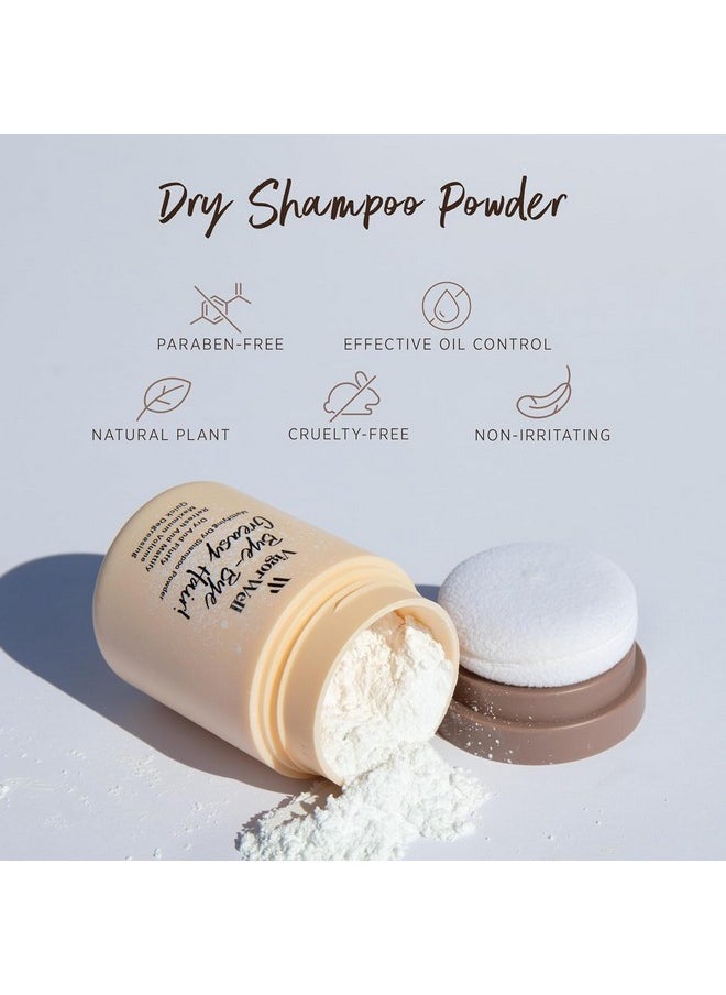 Dry Shampoo Powder, Dry Shampoo For Women, Powder Dry Shampoo, Dry Shampoo For Dark Hair, Travel Size Dry Shampoo, Non Aerosol Dry Shampoo, Natural Dry Shampoo Travel Size (12G/0.42 Oz)