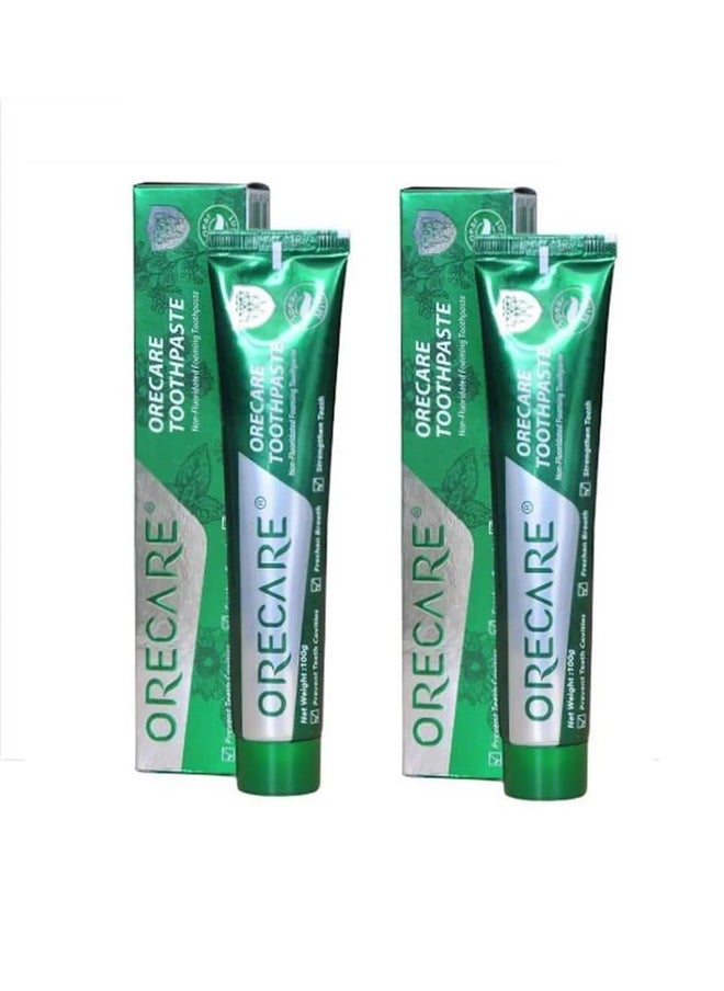 Orecare Toothpaste Non-Fluoridated Foaming 100 G (Pack Of 2)