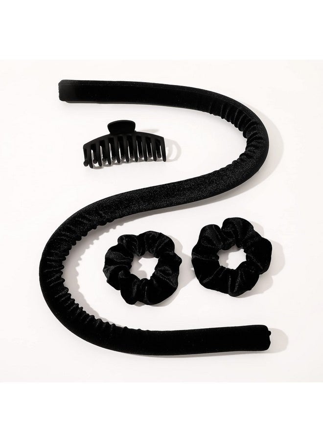 Hair Curlers Rollers Heatless Curling Rod Headband For Long Hair Curls No Heat Curling Ribbon Hair Roller Kit Bow Tools You Can Sleep In Soft Foam Curling Rods Overnight For Women