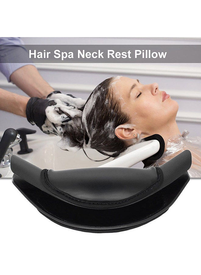 Hair Spa Neck Rest Pillow, Soft Silicone Sponge Neck Rest