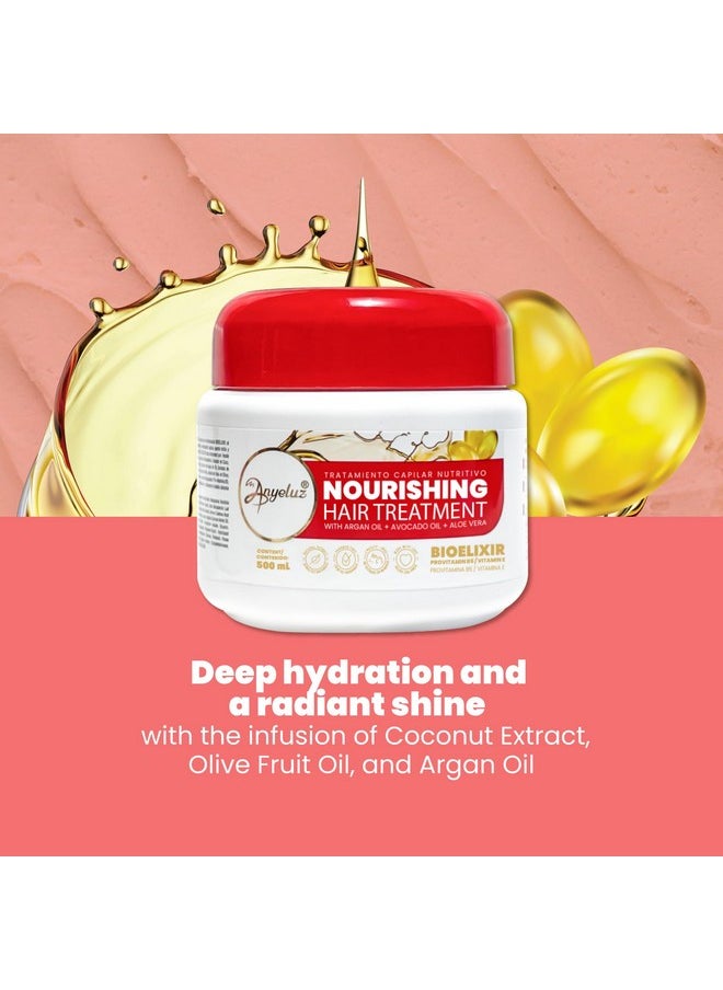 Nourishing Hair Mask Combats Dryness And Provides Shine, Infused Withpro-Vitamin B5 And Organic Blend That Revitalizes Damaged Hair