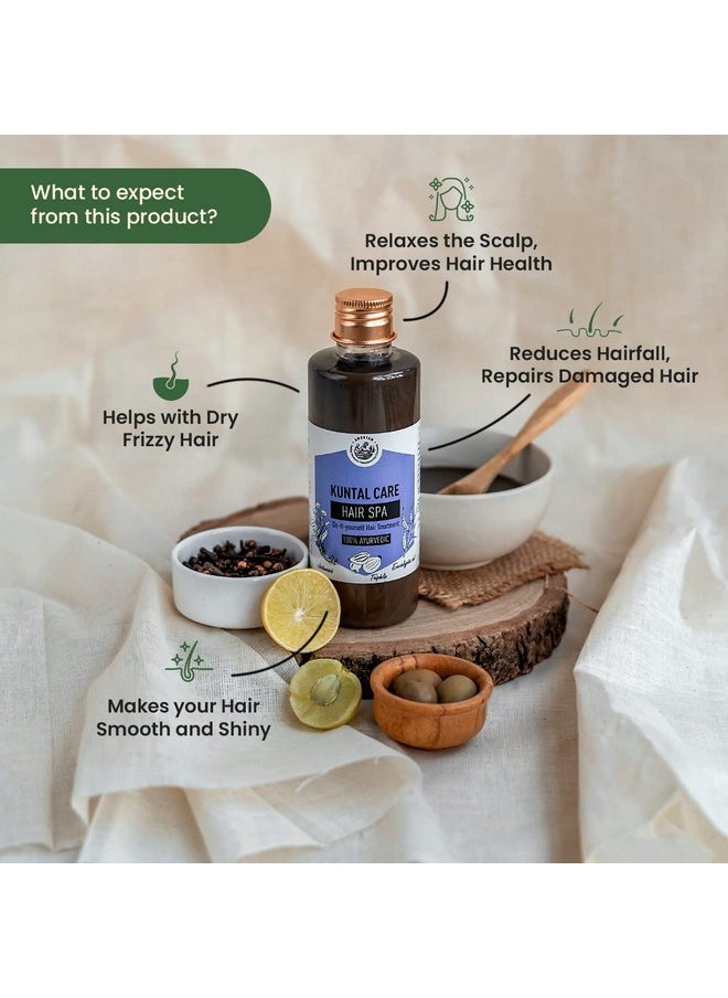 Kuntal Care Hair Spa - Diy Hair Treatment With Eucalyptus Oil, Triphala, Balchhad & Bhringraj | Repairs Damaged Hair | Nourishes Dry Frizzy Hair | Reduces Hair Fall & Promotes Growth | Provides Shine, 200Ml