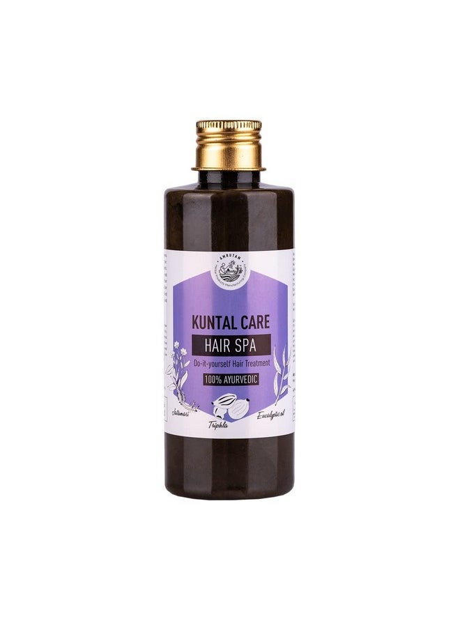 Kuntal Care Hair Spa - Diy Hair Treatment With Eucalyptus Oil, Triphala, Balchhad & Bhringraj | Repairs Damaged Hair | Nourishes Dry Frizzy Hair | Reduces Hair Fall & Promotes Growth | Provides Shine, 200Ml