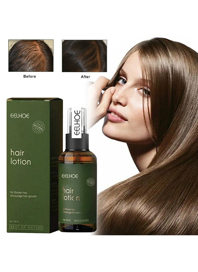 Hair Lotion，For Thicker Hair Encourage Hair Growth，Grapefruit Hair Care Spray Strengthen and Repair Hair Roots, Prevent Hair Loss and Maintain Hair Essential Oil