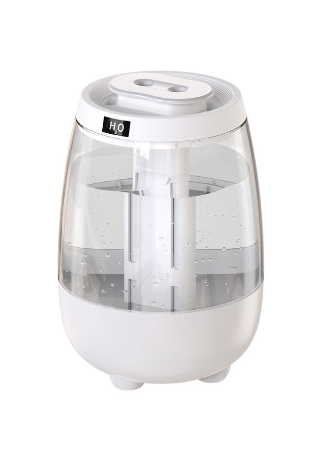 6.8L Double Spray Air Humidifier - Large Capacity Essential Oil Diffuser - Moisturizing Machine - Fragrance Diffuser - Auto Shut-Off -  With Remote Control