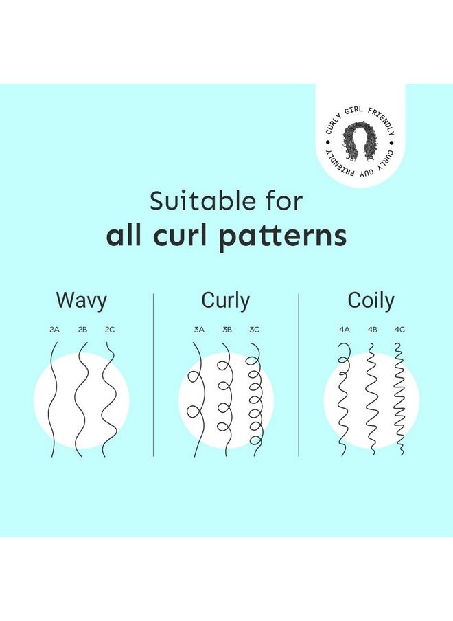 Curl Cream For Dry, Frizzy, Wavy, Curly Hair | Reduces Frizz | Moisturises, Hydrates & Defines Curls | Velvety Soft Curls | Soy Protein & Shea Butter | No Paraben, Silicone | 100G X 1
