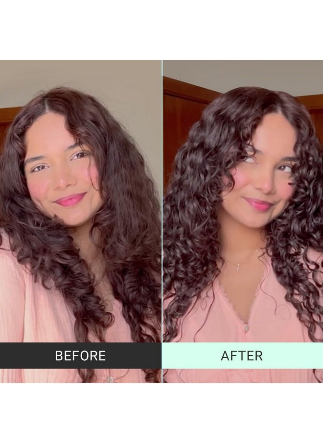 Curl Leave-In Conditioner For Dry, Frizzy, Wavy, Curly Hair | Light Weight | Enhances Natural Curl Texture | Adds Shine & Moisture | Cg Friendly | No Sulphate, Paraben, Silicone | 100Ml