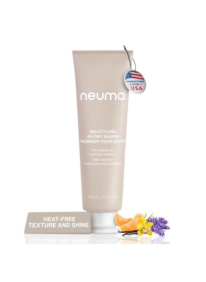 Neu Styling Air-Dry Shaper Creme 5.1 Fl. Oz. Lavender, Mandarin & Vanilla Scent, Air Dry Cream