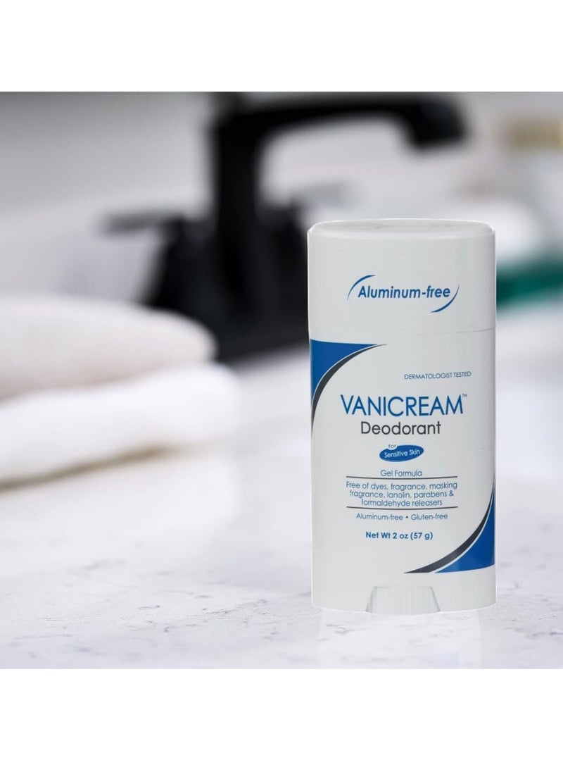 Vanicream Aluminum-Free Gel Deodorant - 2 oz - Unscented Formula for Sensitive Skin