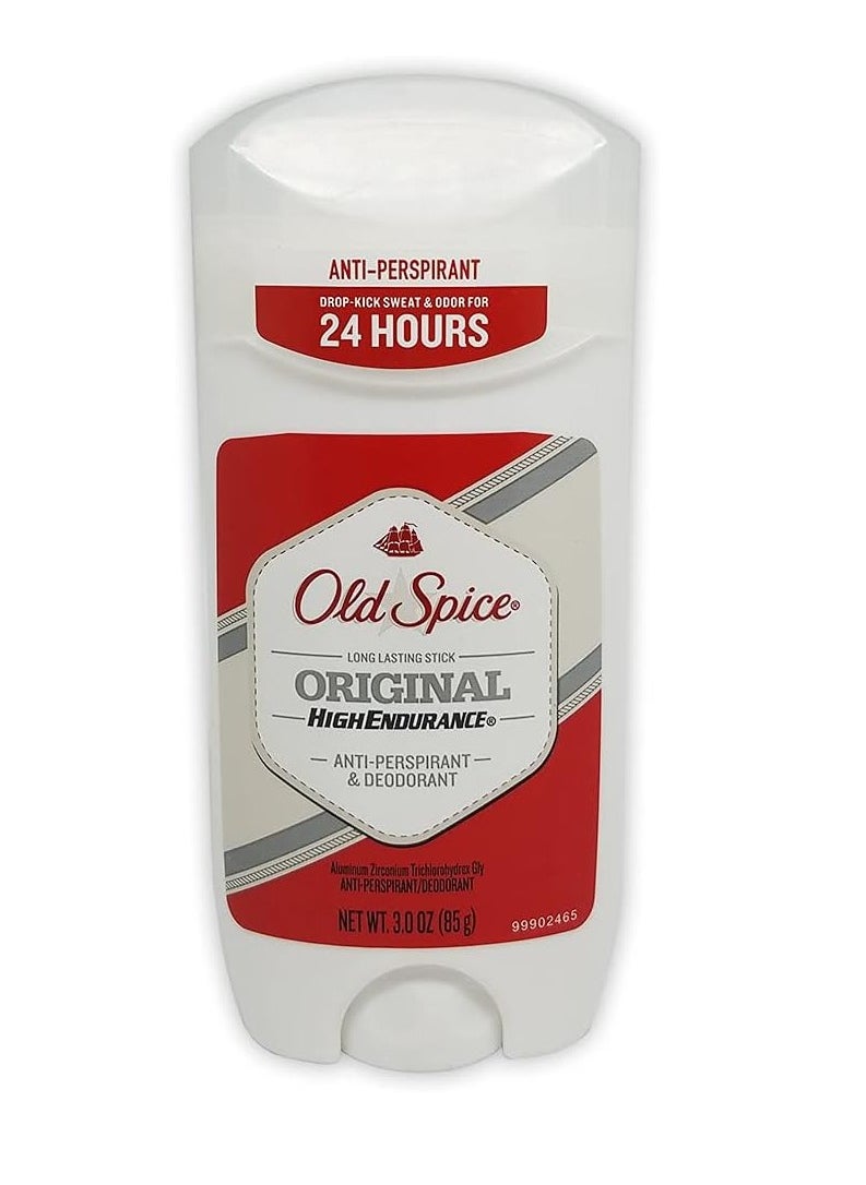 Old Spice High Endurance Anti-Perspirant & Deodorant, Original 3 oz (Pack of 3)