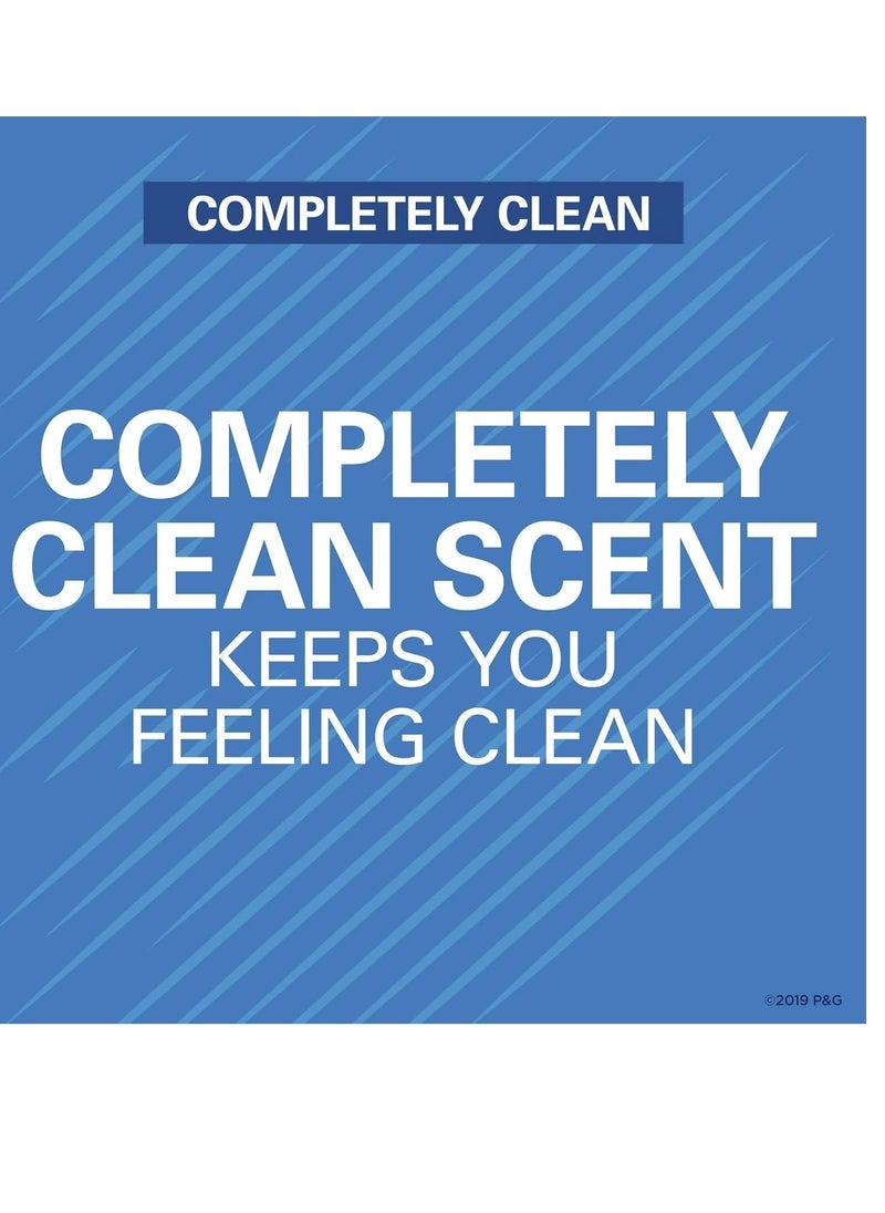 Secret Outlast Clear Gel Antiperspirant Deodorant for Women, Completely Clean, 2.6 oz (Pack of 4)