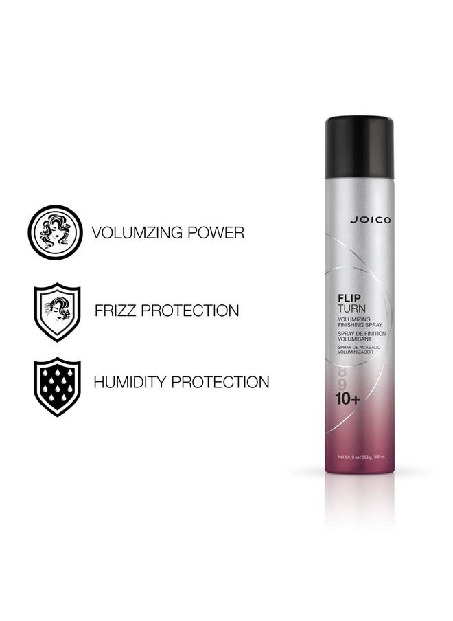 Flip Turn Volumizing Finishing Spray | For Most Hair Types | Humidity Protection | Hold Level 10+ | Protect Against Pollution & Harmful Uv | Paraben & Sulfate Free | 72 Hour Hold | 300Ml