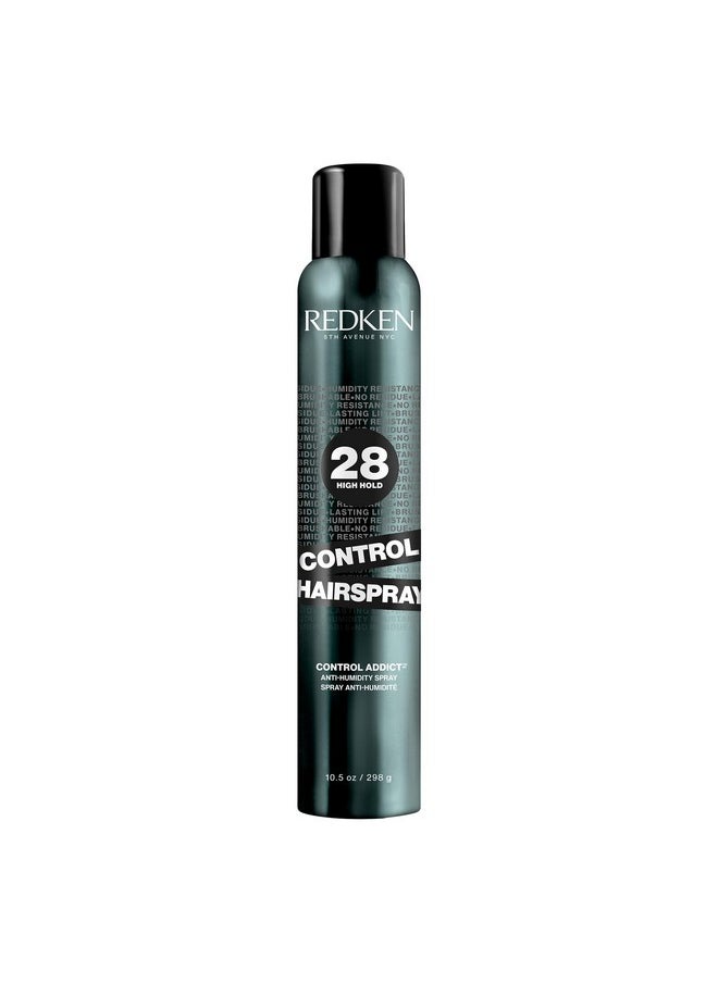 Control Hairspray 28 | Extra High-Hold Hair Spray | Flake-Free, Quick-Drying Finish | Long-Lasting Frizz Protection | Humidity Resistance | 24 Hour Style Control | For All Hair Types | 10.5 Oz