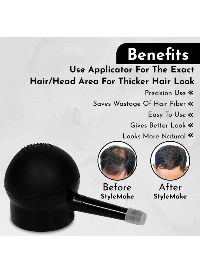 Hair Fiber Pump/Applicator For Thin & Fine Hair, Use With Stylemake Thickener, Hair Thickening Fibers (Stylemake Applicator/Pump Only)