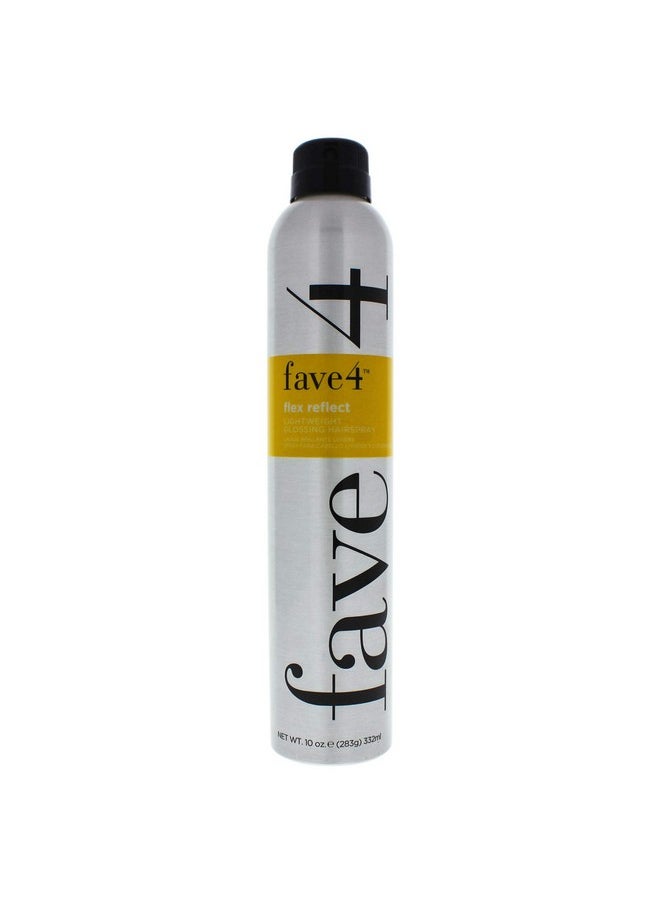 Hair Flex Reflect Hairspray, Lightweight Glossing Spray With Light Hold & High Shine, 10 0Z