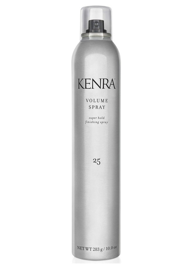 Volume Spray 25 50% | Super Hold Finishing & Styling Hairspray | Flake-Free & Fast-Drying | Wind & Humidity Resistance | All Hair Types | 10 Oz