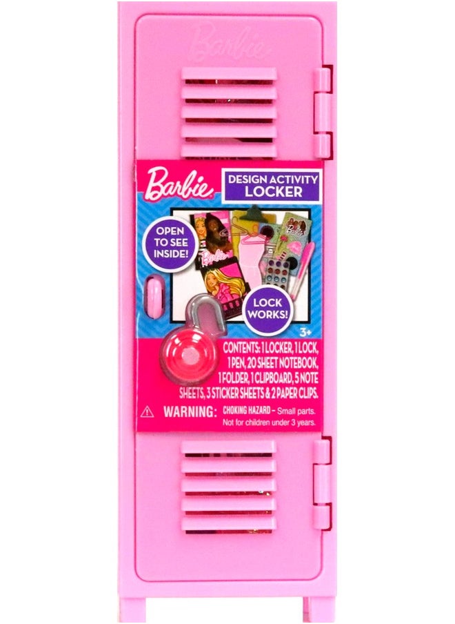 Barbie Design Activity Locker